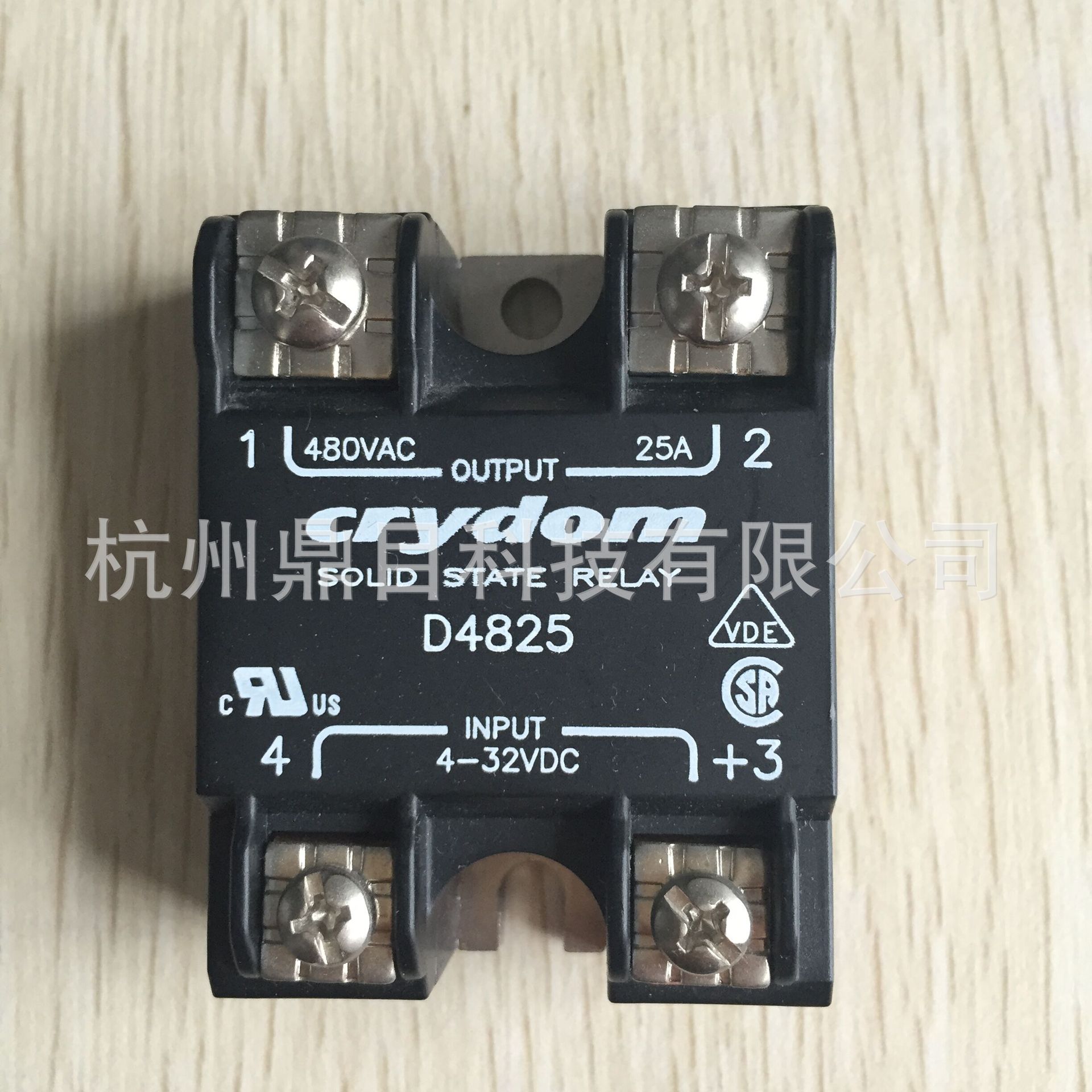 快达Crydom固态继电器D4825 全新原装进口