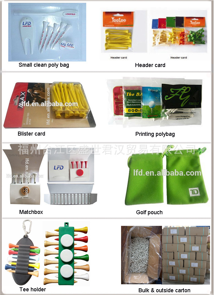 golf tee packing