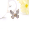 Insect butterfly alloy jewelry accessories mobile phone case DIY stick drill full drill full drill new butterfly