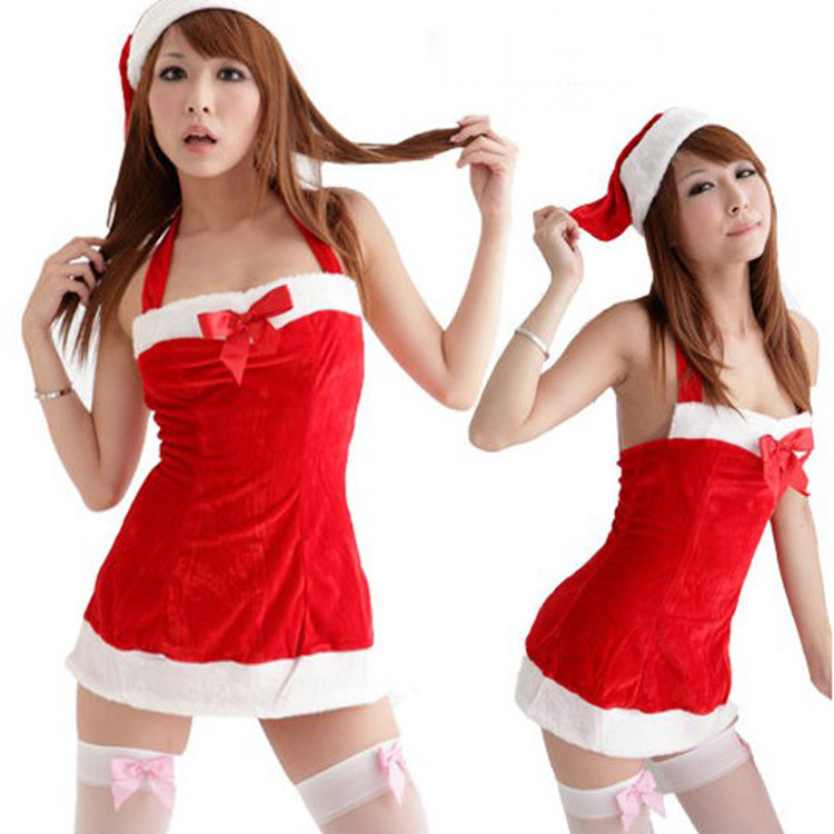 圣诞舞会服 圣诞装 角色扮演夜店写真制服 ds演出服 情趣制服诱惑|ru