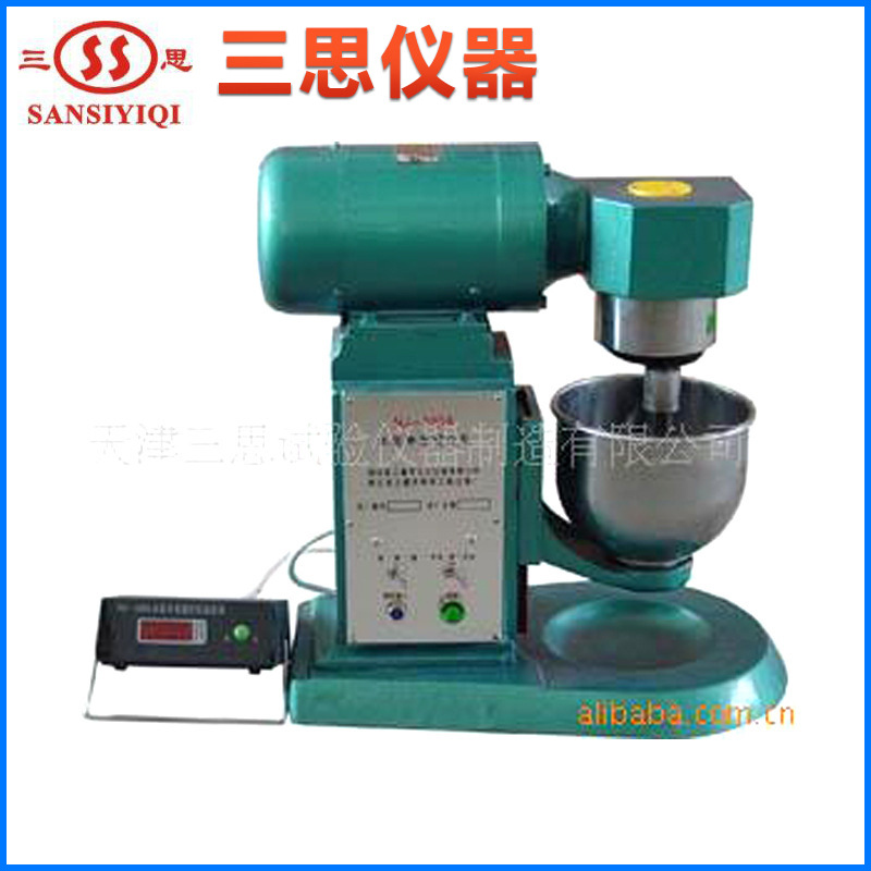 厂家热销 水泥胶砂净浆搅拌机 立式水泥搅拌机仪器 实验室搅拌机