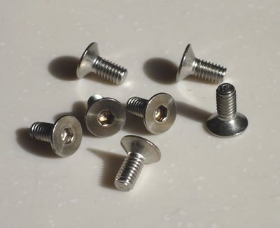 华之峰山地车车架尾勾吊耳挂钩不锈钢钩 M4 M3 M5内六角平头螺丝|ru