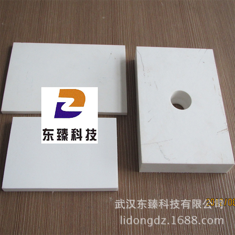 Alumina Welding equipment Wear resistant ceramic Temperature wear-resisting fall off 100*50*8 Porous ceramics