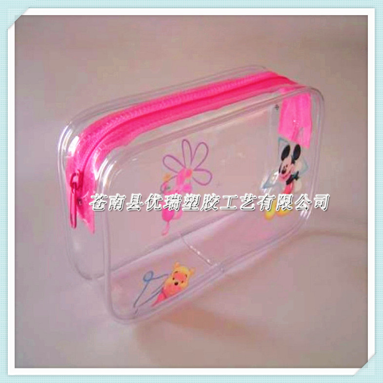 厂家供应透明PVC包装袋 PVC水晶袋 PVC化妆品袋