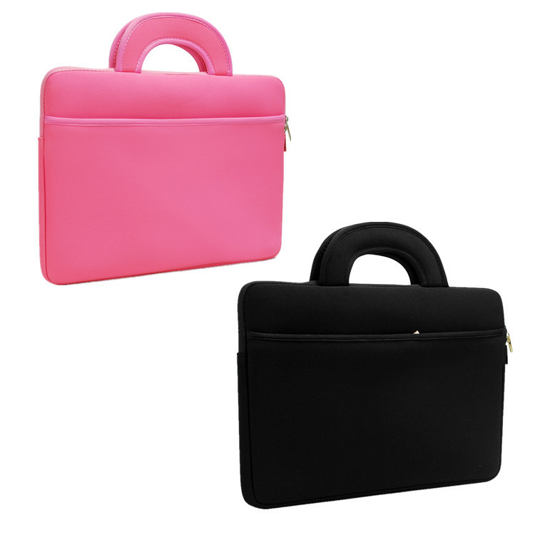 Handle computer bag spot thickened neoprene diving material protective cover 15.6 inch laptop laptop bag