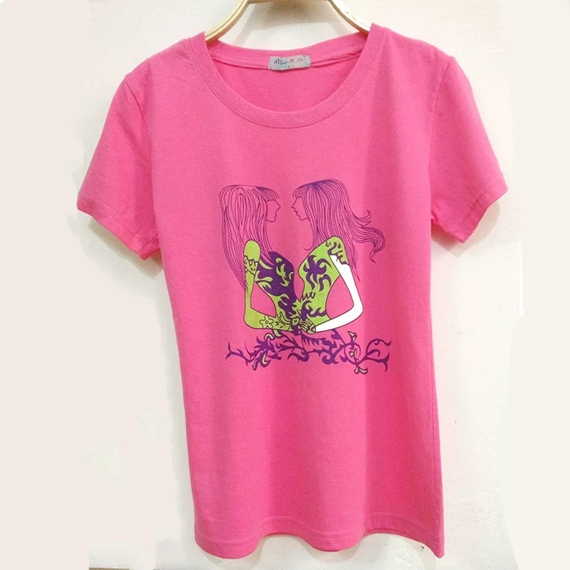 Летняя футболка, с коротким рукавом, 160 г, 220 г, индивидуальный заказ