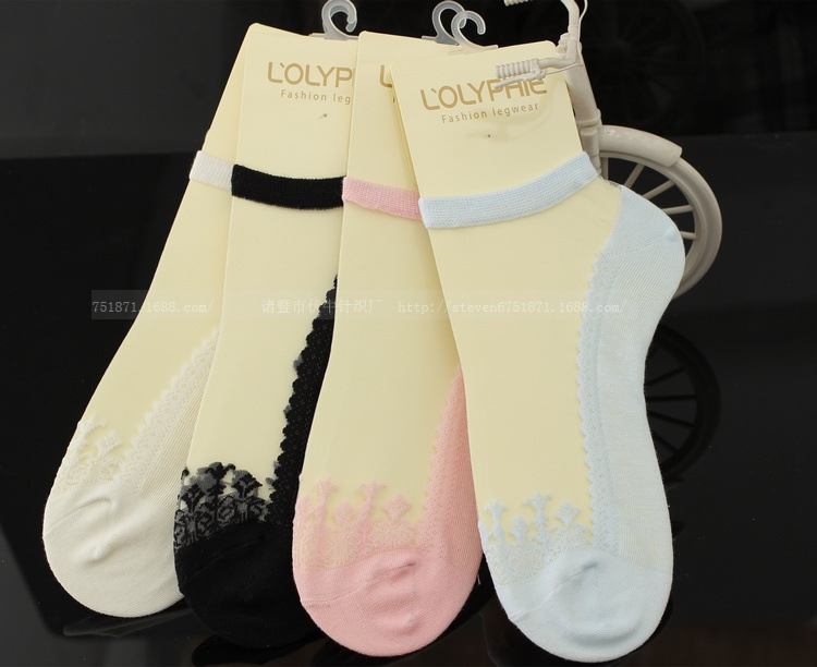 New cotton short summer lace socks NSFN40077