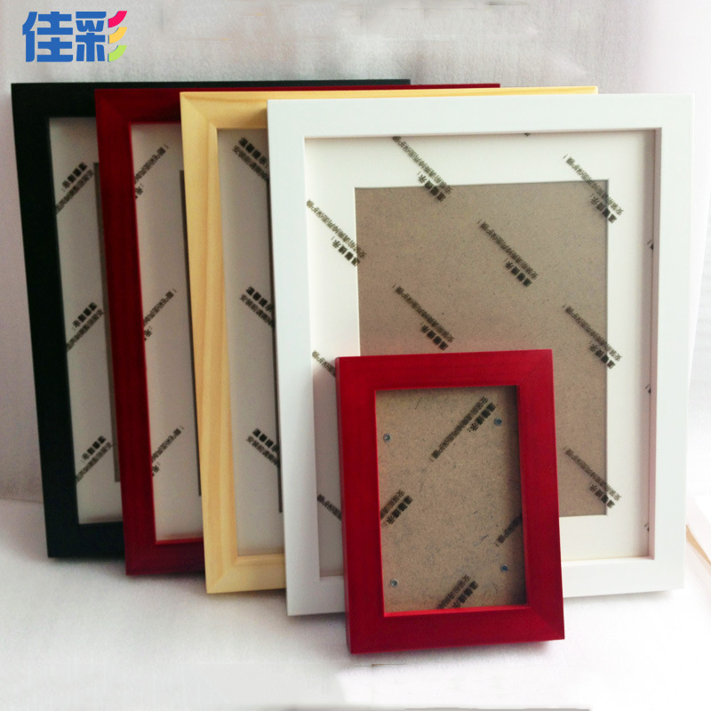 佳彩 10寸平板高档实木相框组合 厂家直销照片墙 画框|ms