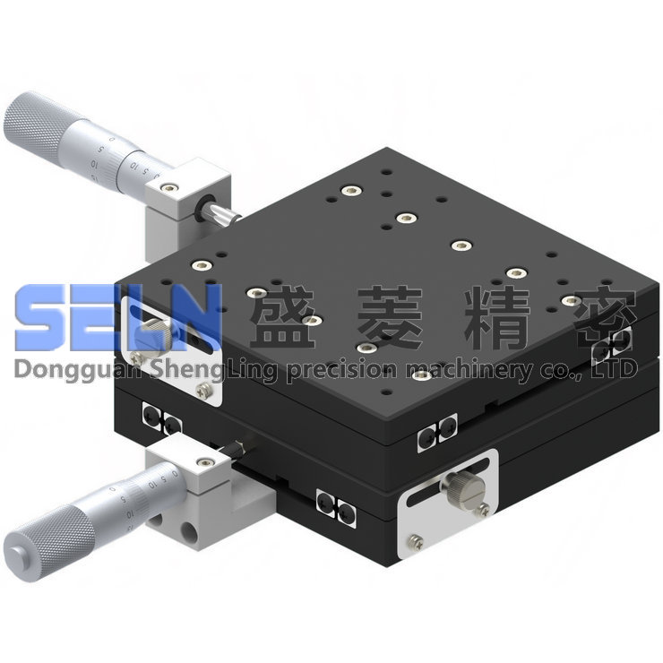 供应 XY轴高精度LY125-C精密型 微调架可调平台 手动位移滑台