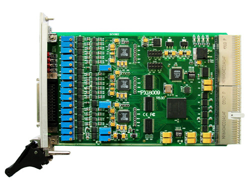 PXI8009 150KS/s，16位 差分16路同步模拟量输入