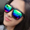 Sunglasses, fashionable retroreflective glasses solar-powered, city style