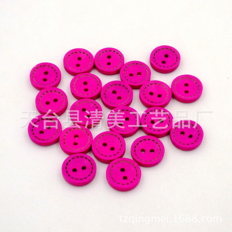 Envío libre botón de puntos hermosa decoración los niños hecho a mano botón 50 unidades por paquete comercio exterior