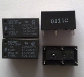 拆机继电器G6B-2214P-US-5VDC