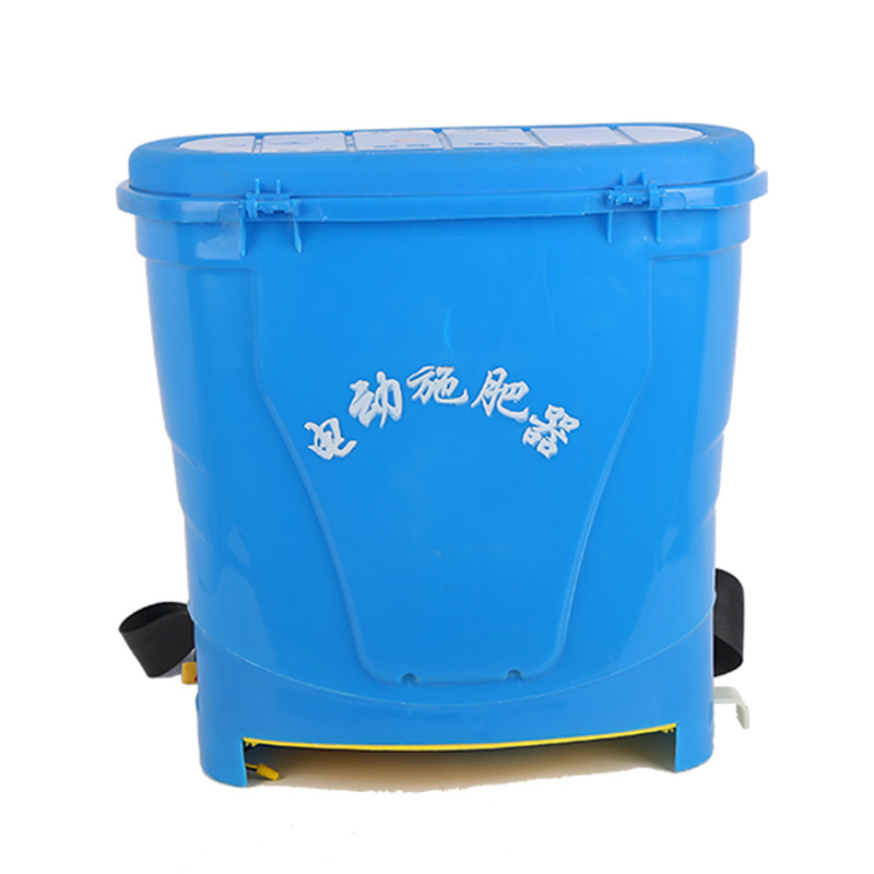厂家批发多功能电动施肥器加厚大容量农用背负式颗粒施肥器