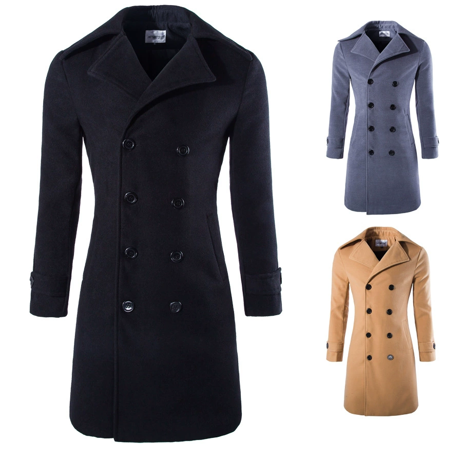 Cross-border trading), woolen long coat, 2019, (Physicals