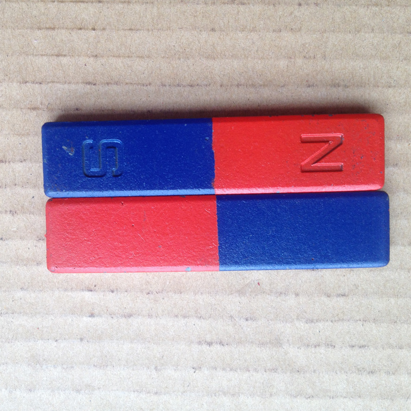 F50*16*4 品质工厂：教学磁条，条形磁铁 教学，喷漆加工磁铁