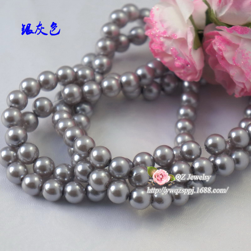 Yiwu manufacturer wholesale of imitation pearl plastic loose beads, clothing accessories, wedding hair ornaments, diy handcrafted beads detail image 18