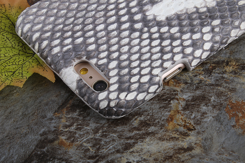 i-idea Handmade Luxury Genuine Real Python Snake Back Skin Leather Case Cove for Apple iPhone 6S Plus/6 Plus & iPhone 6S/6