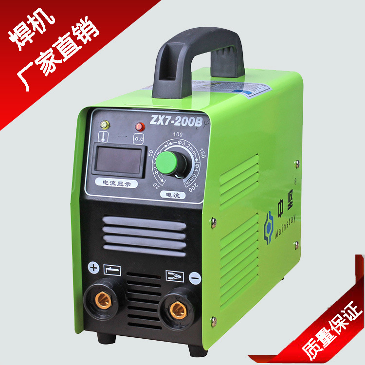 Hardcore Manufactor Direct selling small-scale household Mini Portable Inverter manual direct Electric welding machine 220V ZX7-200B