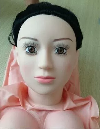 Inflatable split doll — torso style (no hands and feet), PP bag, optional accessories