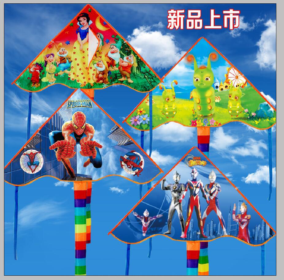 Delta Kite Hot stamping Various pattern Up 30 Seed gift Handout kite