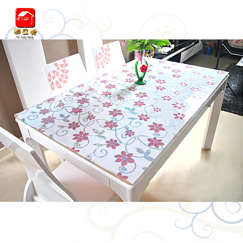 生产批发 PVC餐桌垫 塑料 防水防油隔热 台面胶 厂家直销|ms