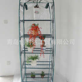 花园暖房西红柿棚mini greenhouse温室房PVC植物罩出口 大棚