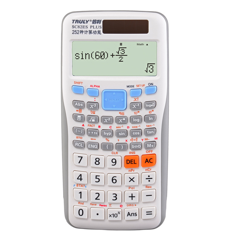 Truly SC 82ES science function Calculator Chinese entrance examination student Dedicated multi-function Calculator