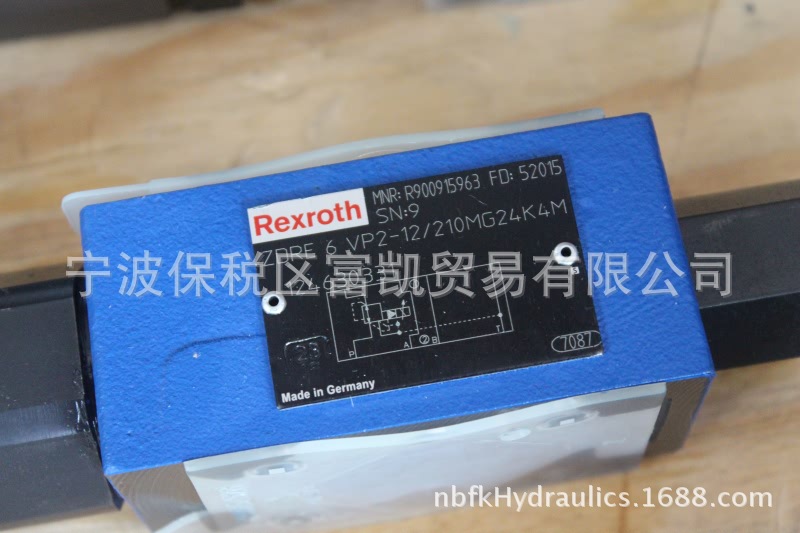 力士乐Rexroth减压阀ZDRE6VP2-1X/210MG24K4M