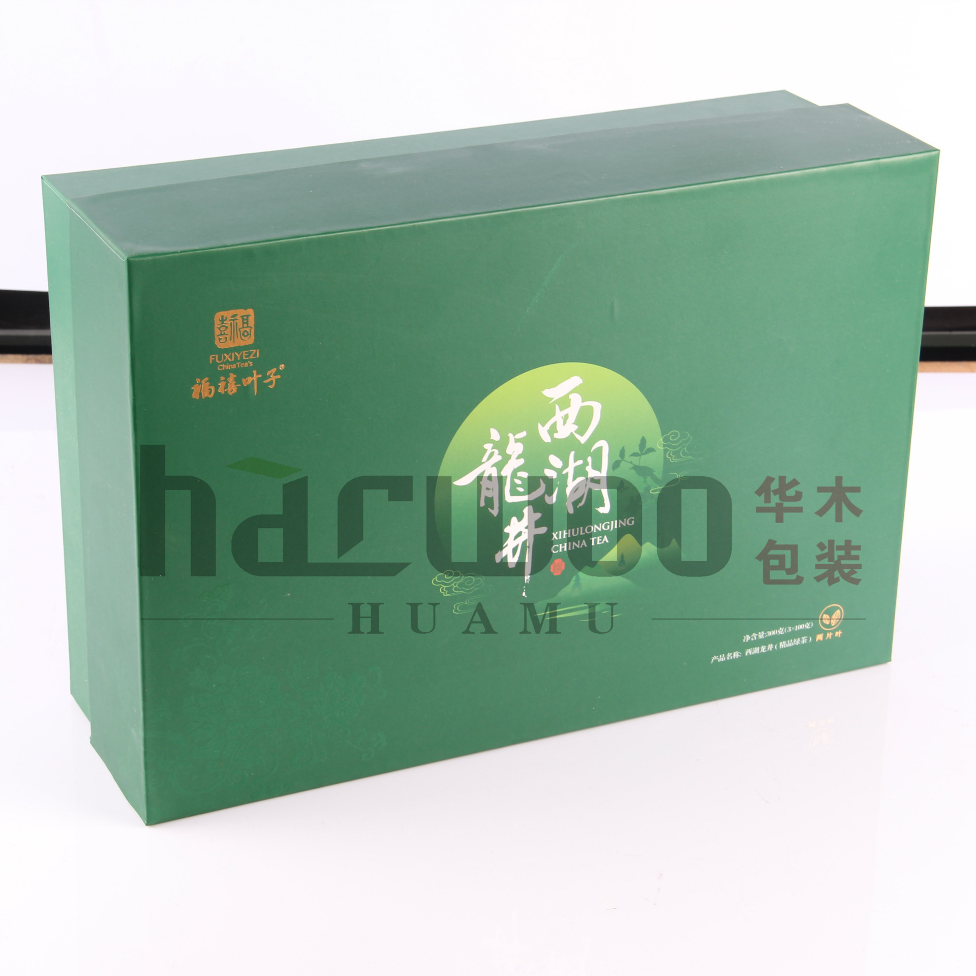 新款定做高档精美茶叶礼品盒 送礼精品西湖龙井通用茶叶盒促销