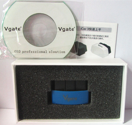 Vgate ICar3 WIFI OBD扫描仪 适用苹果/安卓 ELM327