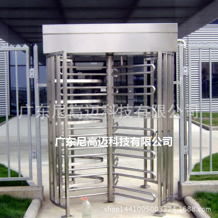 尼高迈供应消防通道全高转闸 刷卡充值扣费门禁一卡通闸机 防逃票