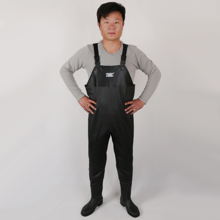 批发原浩特牌防化涉水服水叉皮叉下水裤钓鱼裤908A|ru