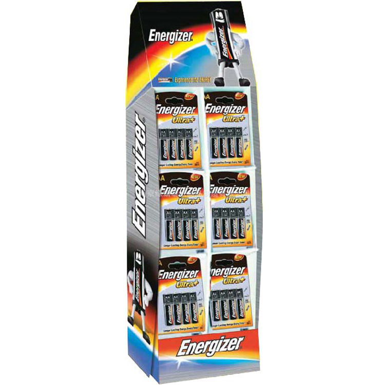 工厂直销超市纸货架瓦楞纸板电池等电子产品促销创意纸陈列架