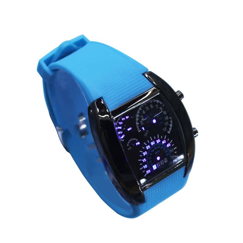 升級版機表盤航空手錶