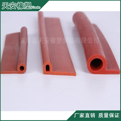 蒸柜硅胶密封条 q型硅胶密封条 机械耐高温硅胶密封条