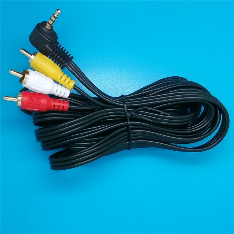 Специализация на производстве кабеля AV 3,5 мм угол 3RCA угол 3,5 прямой 3RCA прямой