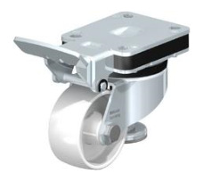 轮径80MM  HRLK-SPO 80K 底板100*85  孔距80*60调节轮