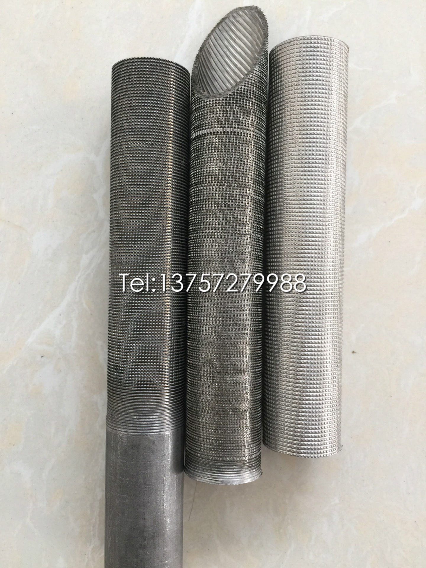 不锈钢内外螺纹低翅冷凝管