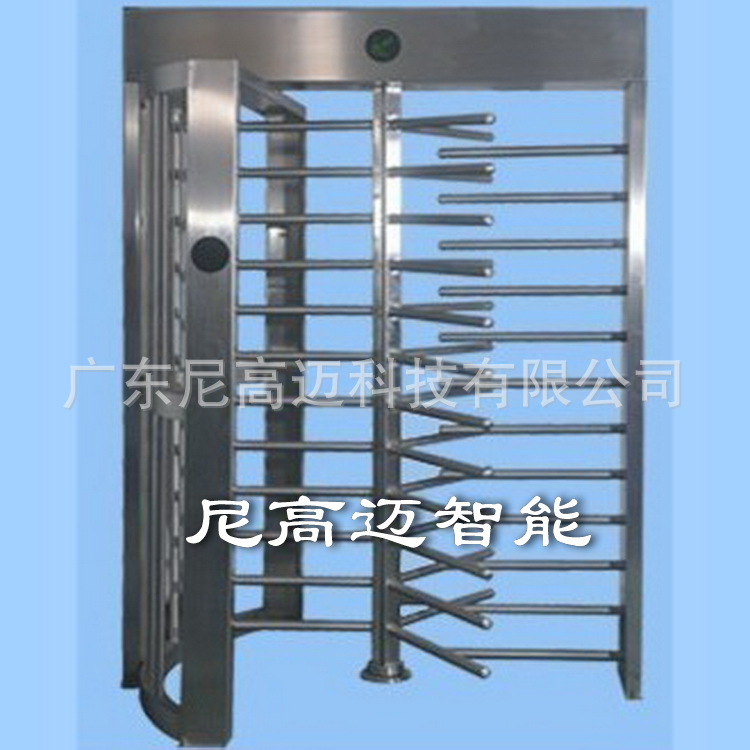 半边弧形栅栏转閘 澳门游乐场所门禁通道旋转门 开关式旋转闸门