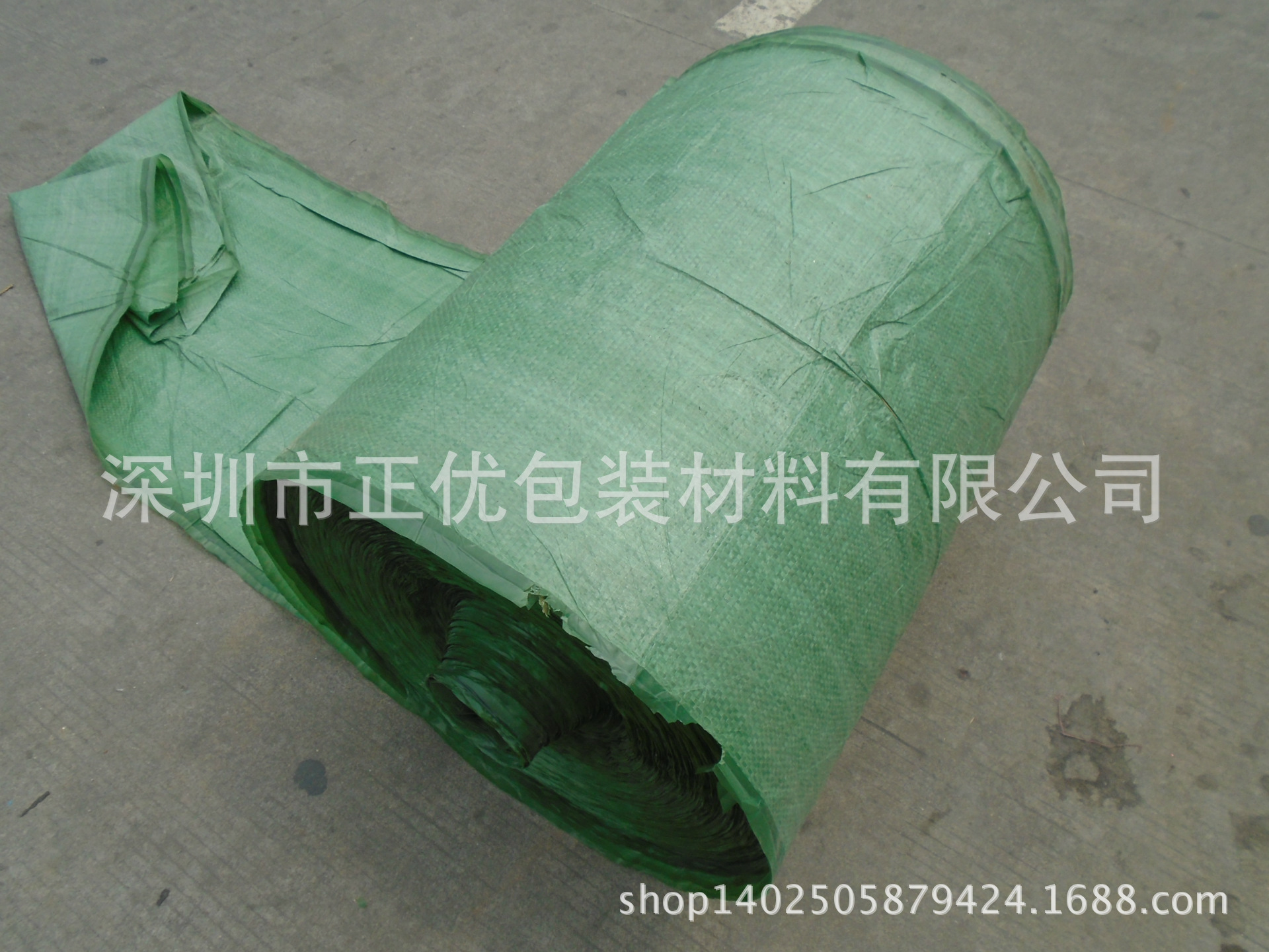 深圳厂家编织袋厂供应绿色编织袋、一次性编织袋、塑料编织袋