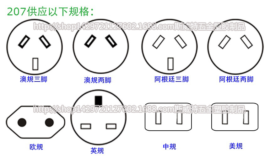 207供應規格