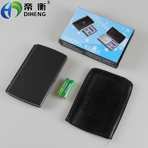 Portable Pouch Electronic Scale Mini Jewelry Scale Electronic Weighing Machine 0.1g 0.01g Bench Scale Herb Tea Gold Scale