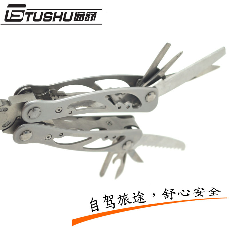 Couteau de survie pour Câble rivet horloge pince fil TUSHU  TOUSHOU en Acier inoxydable - Ref 3397960 Image 3