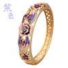 Bracelet, retro fashionable high-end enamel, Birthday gift, wholesale