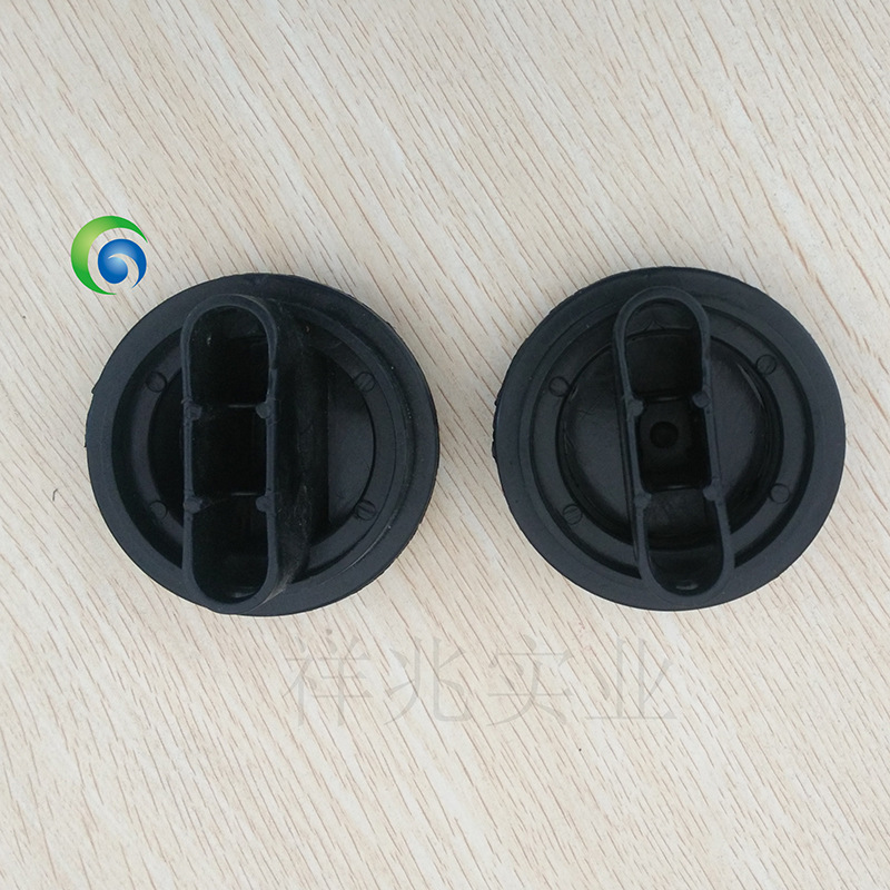 厂家直供660L垃圾桶堵水塞 垃圾桶配件 旋转橡胶密封塞堵水塞批发