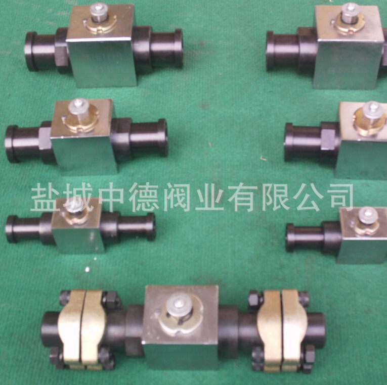 ZY-SAE-H32带SAE对接法兰球阀.不锈钢高压球阀 天然气高压球阀