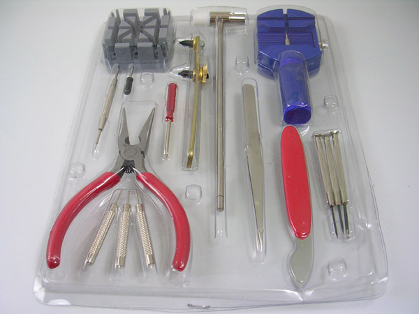 修表工具|开后盖|换电池|调表链表带|16件套装