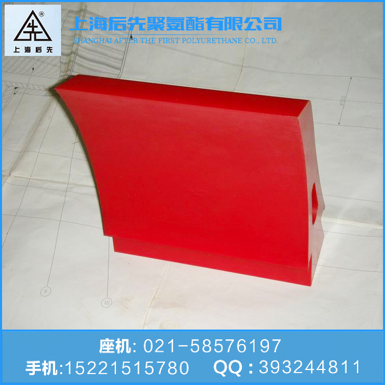 聚氨酯头道刮板 一级刀片 聚氨酯刮板 清扫器刮料器