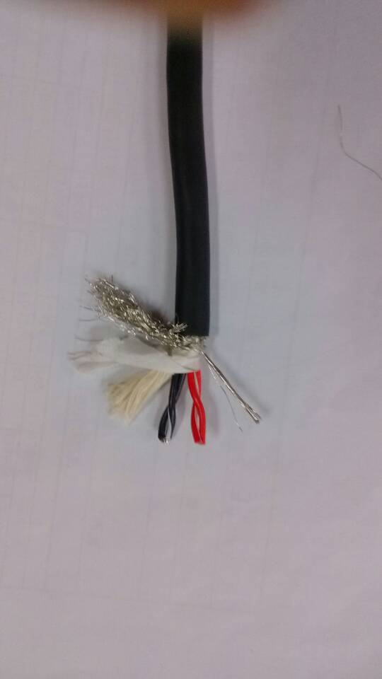 厂家直销 耐油耐寒屏蔽线耐拉扯  4*0.5MM2双绞带地线带棉线